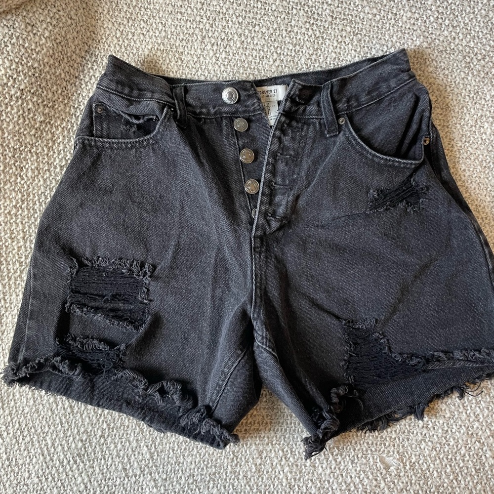 Forever 21 midi shorts